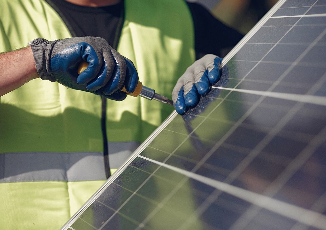 Wartung einer PV-Anlage